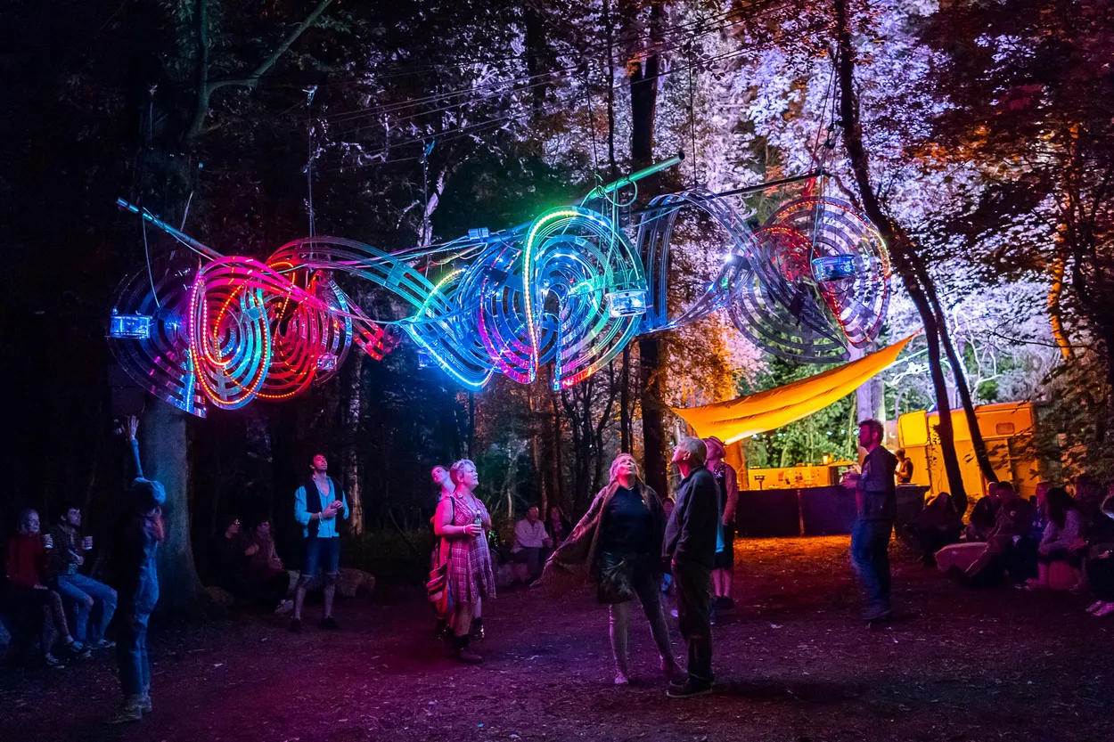 The Celestial Sound Cloud at WOMAD festival